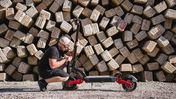 Varla foldable electric scooter