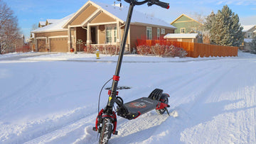 Riding an Electric Scooter in Weather