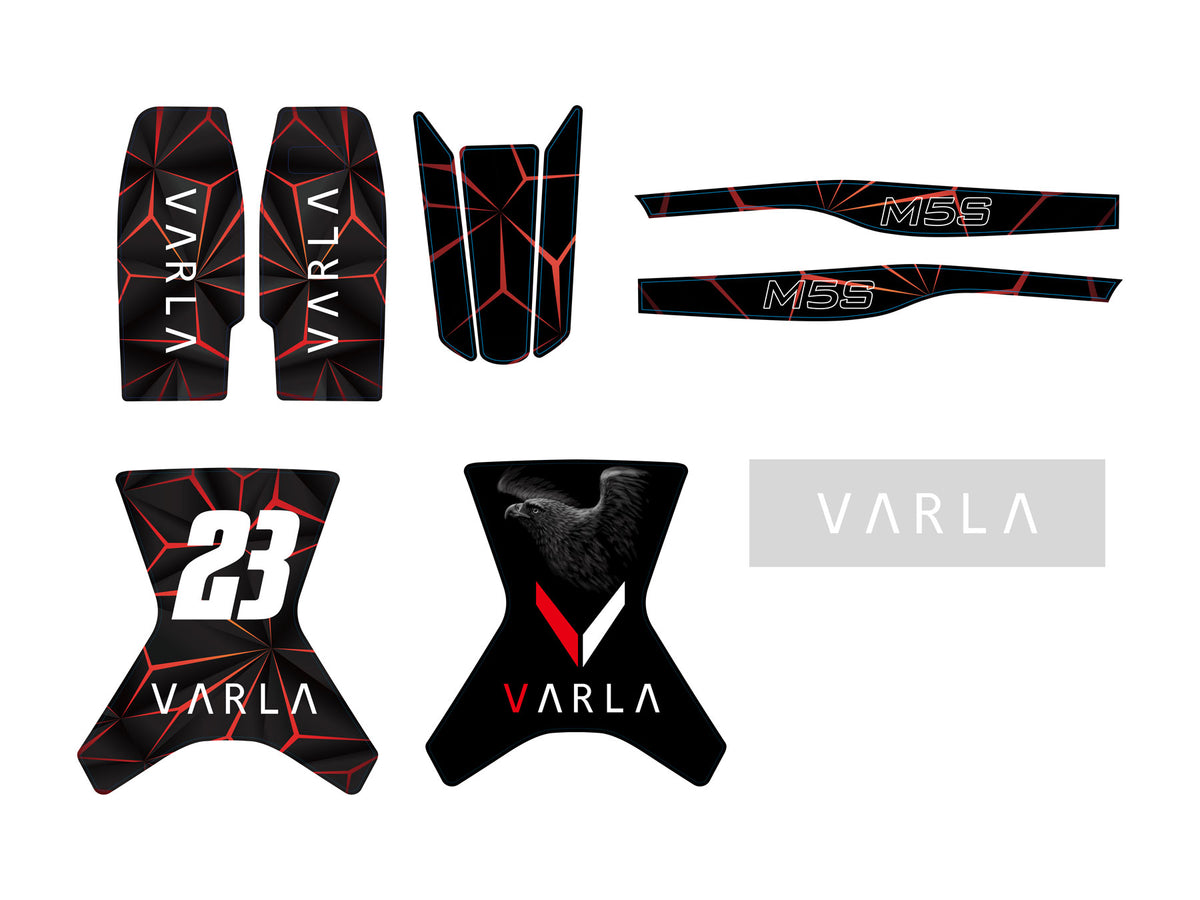 Electric Dirt Bike Full Body Decal Kit (M5S)